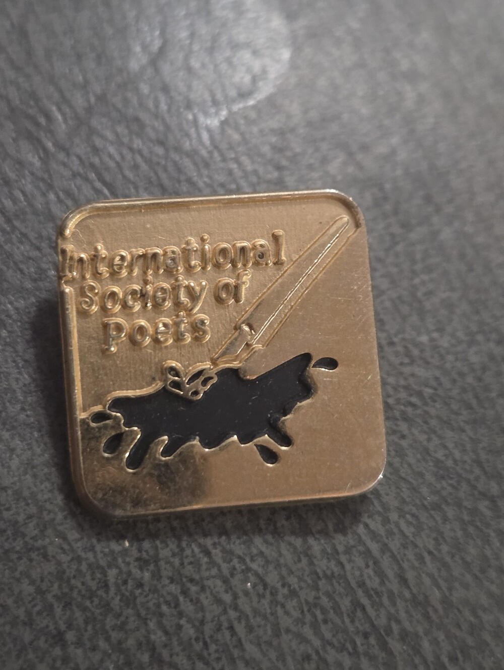 Vintage International Society of Poets pin